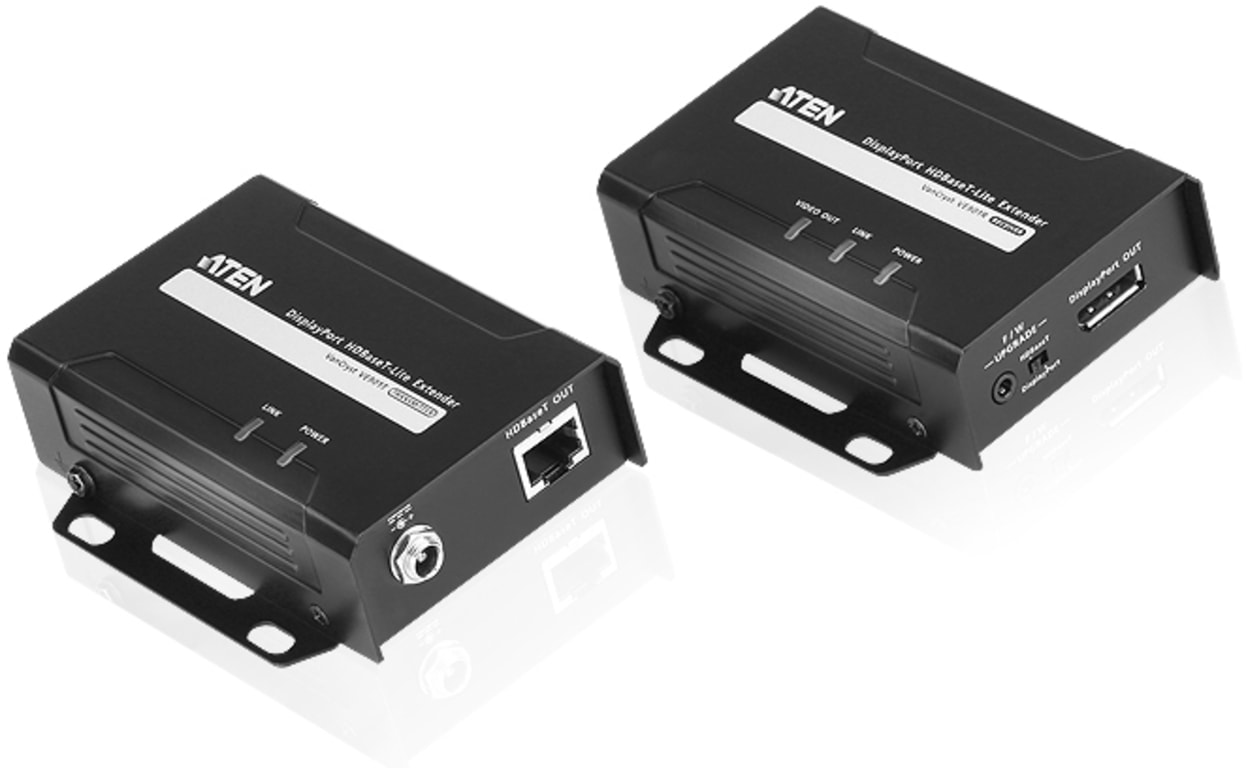 その他 ATEN DisplayPort Extender VE901 DisplayPort HDBaseT-Lite Extender (4K@40m; 1080p@70m