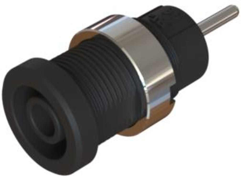 Cal Test CT4397-05 - 4mm Sheathed Jack, 1.9x12mm Short Pin, Panel, UL ...