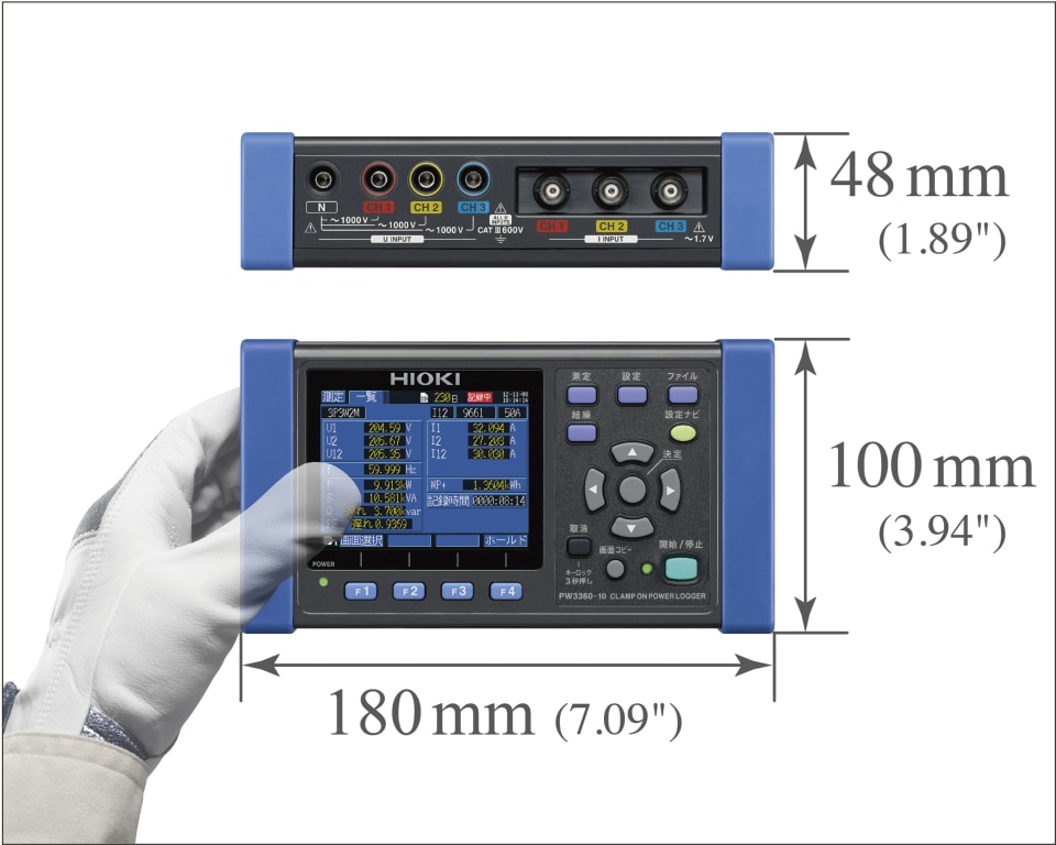 Hioki PW3360-21/5000Pro-4in KIT - Demand Analyzer (Harmonic Hioki PW3360-21/5000Pro-4in KIT - Demand Analyzer (Harmonic