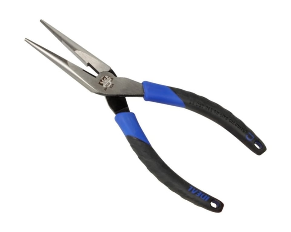 Ideal Long Nose 8.5 Plier With Cutter, 35-3038