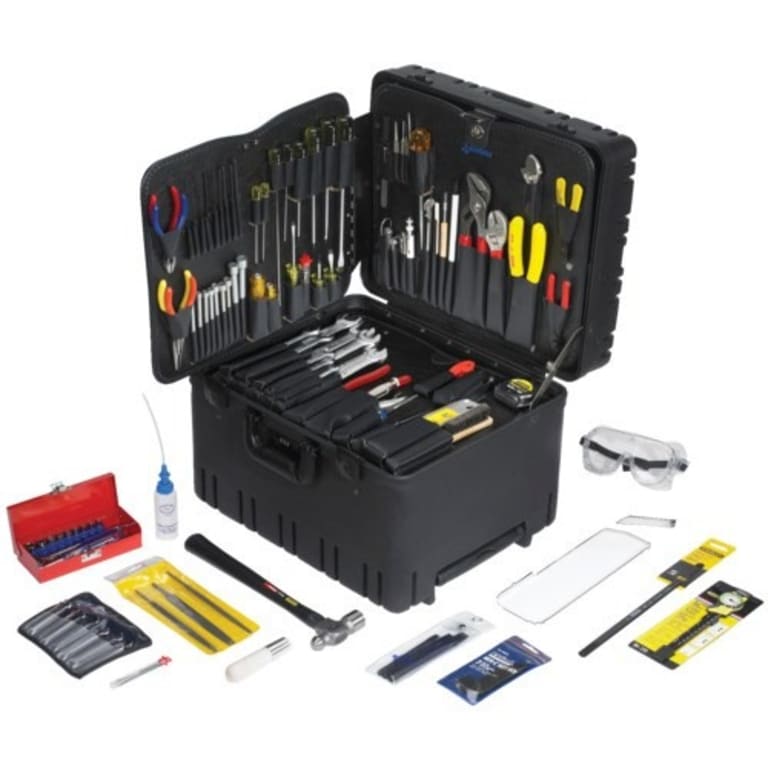 Jensen Tools JTK-93WW - Inch Electro-Mech. Service Kit in Roto-Rugged  Wheeled Case