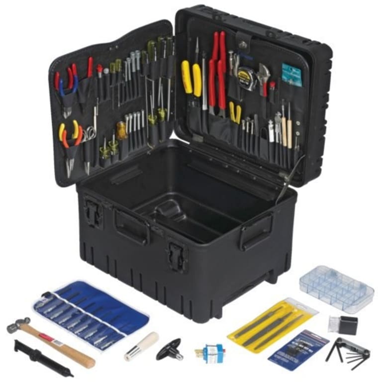 Jensen Tools JTK87RLC Kit in 12" Roto Rugged Wheeled Case w/ Recessed Latches TEquipment