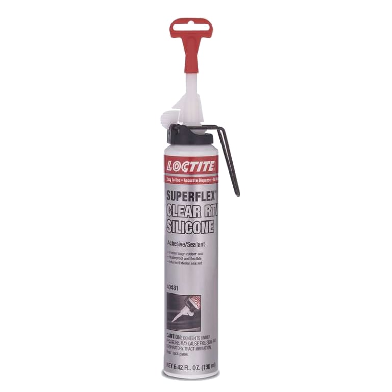 Loctite 743915 Superflex Clear RTV, Silicone Adhesive Sealant, 190 ml