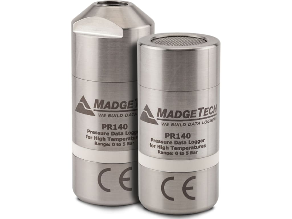 Pr140 MadgeTech PR140 - Submersible Pressure Datalogger for High Temperature ...