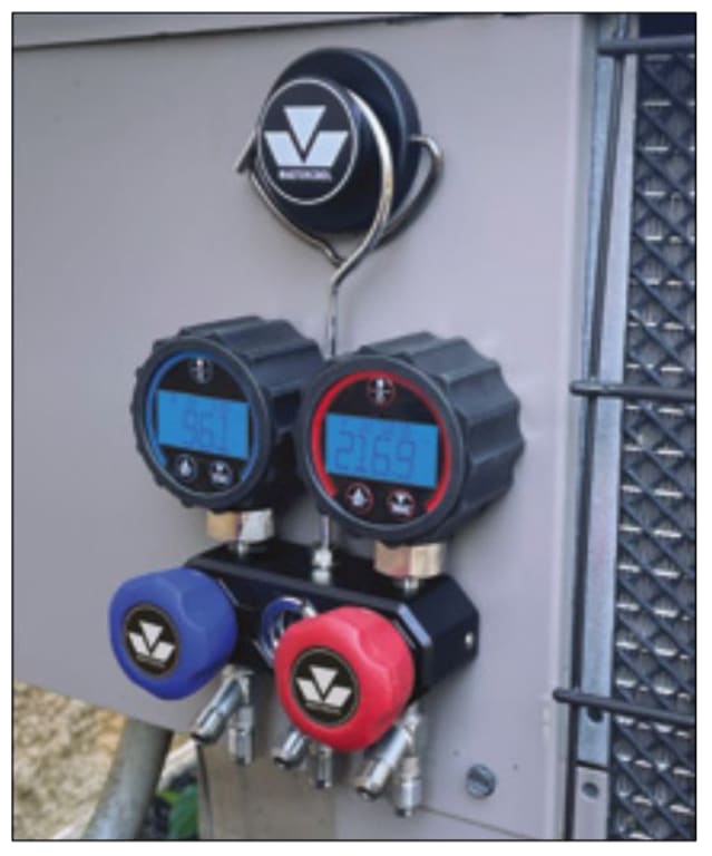 Supco Magnetic HVAC Strap - Manifold Gauge Hanger For Easy Tool Organization