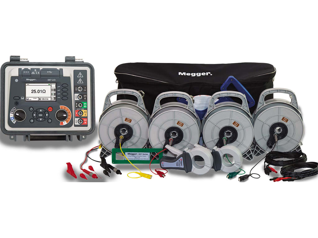 Megger DET2/3 KIT 165FT - Ground Tester, (50 m) Kit | TEquipment