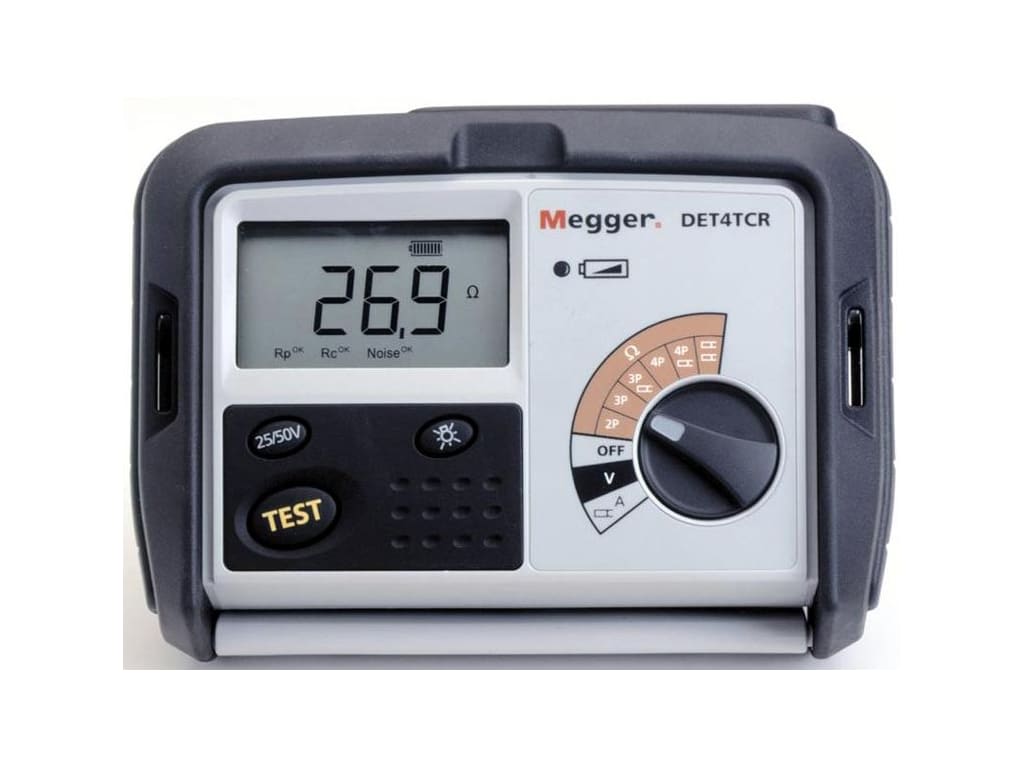 Megger DET4TCR2+Clamps - 1000-366 Contractor Series Rechargeable