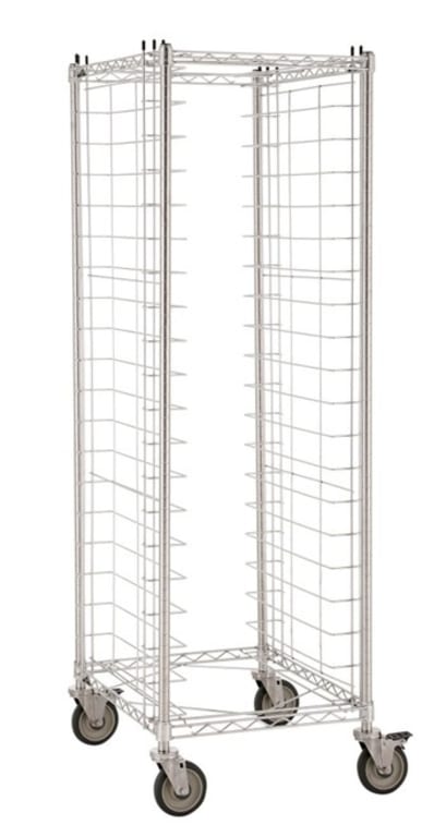 Metro RE3S - End-Load Wire Tray Rack, Stainless Steel, 3