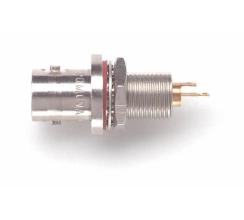 Pomona 4388 Triaxial BNC, Hermetic Sealed, Bulkhead Receptable