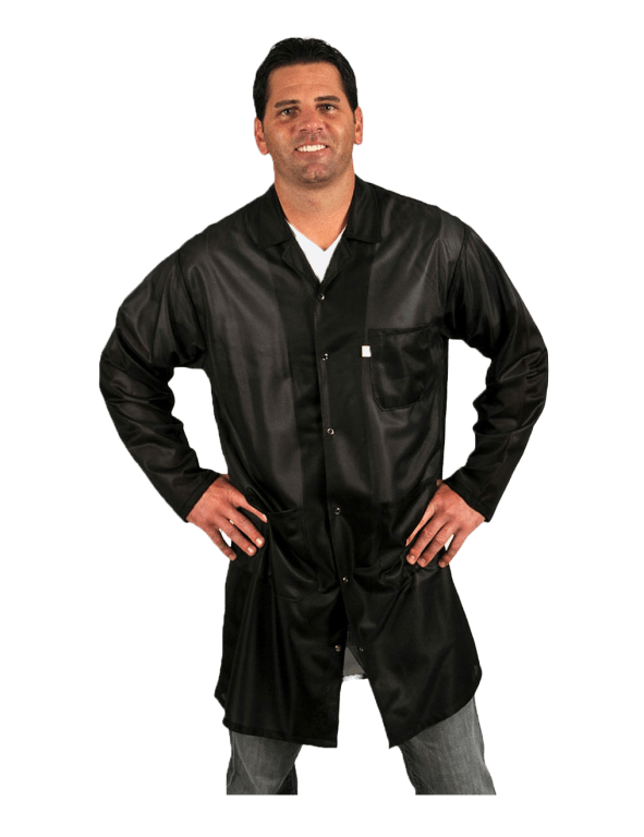 Tech Wear Traditional LOC-93 Knee-Length Coat (Black) | TEquipment