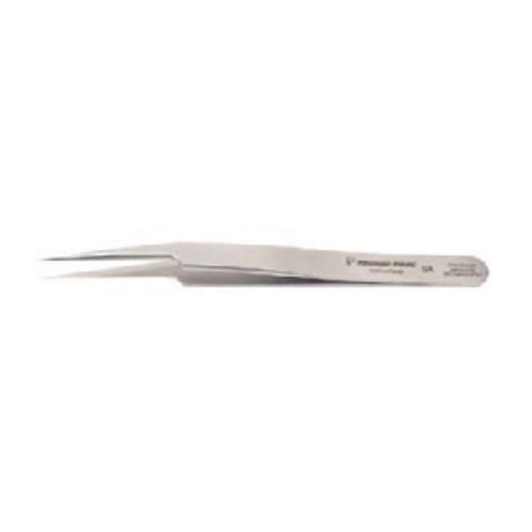 Techni-Pro 758TW7770 High Precision Tweezers, Style 7, SS, curved