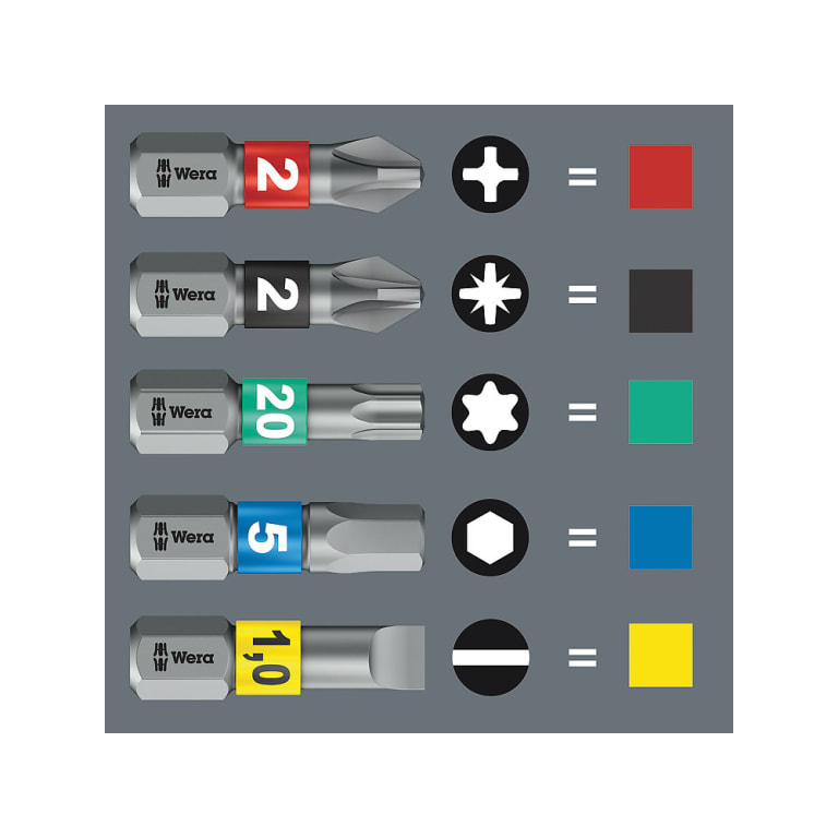 Wera 867/1 IMP DC TORX DIY Impaktor Bit | TEquipment
