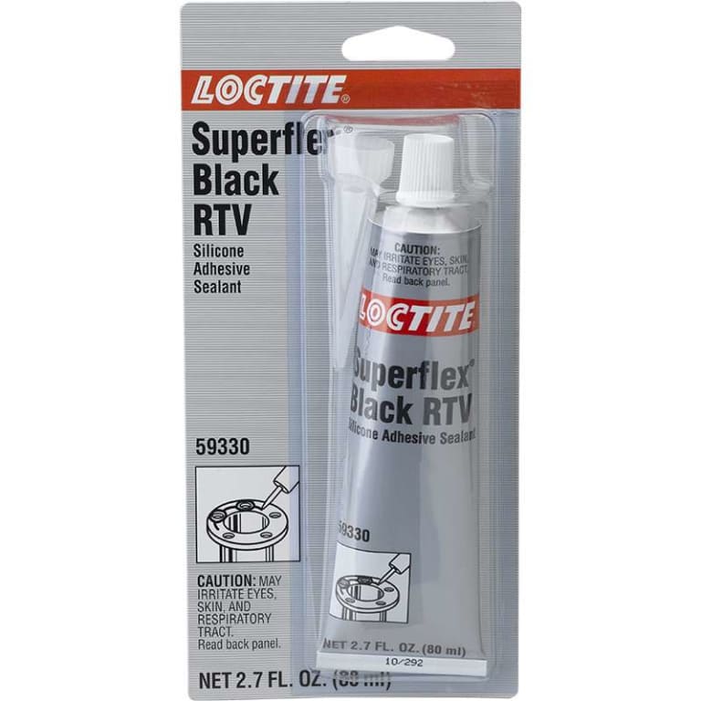 Loctite 193996 593 Superflex Black RTV Silicone, 2.7 oz Tube TEquipment