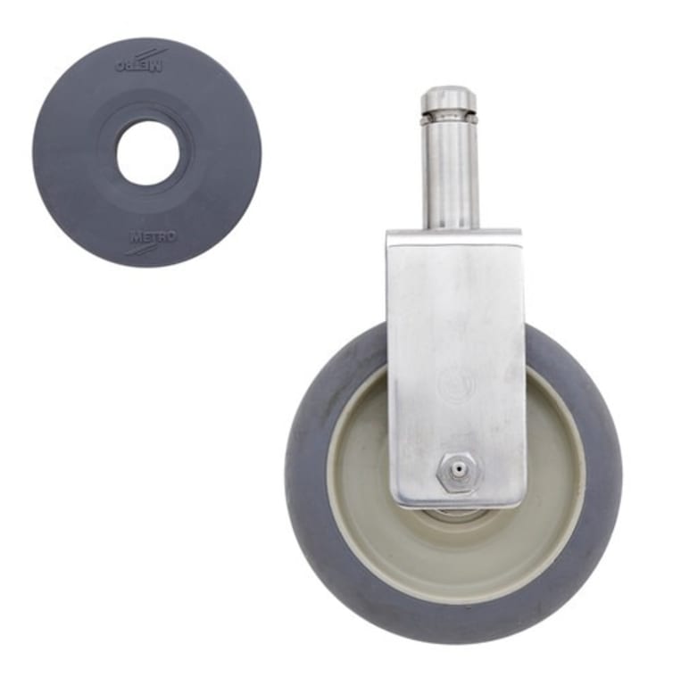 Metro 5MDRGSA 5″ High Modulus Donut CartWashable Rigid Stem Caster