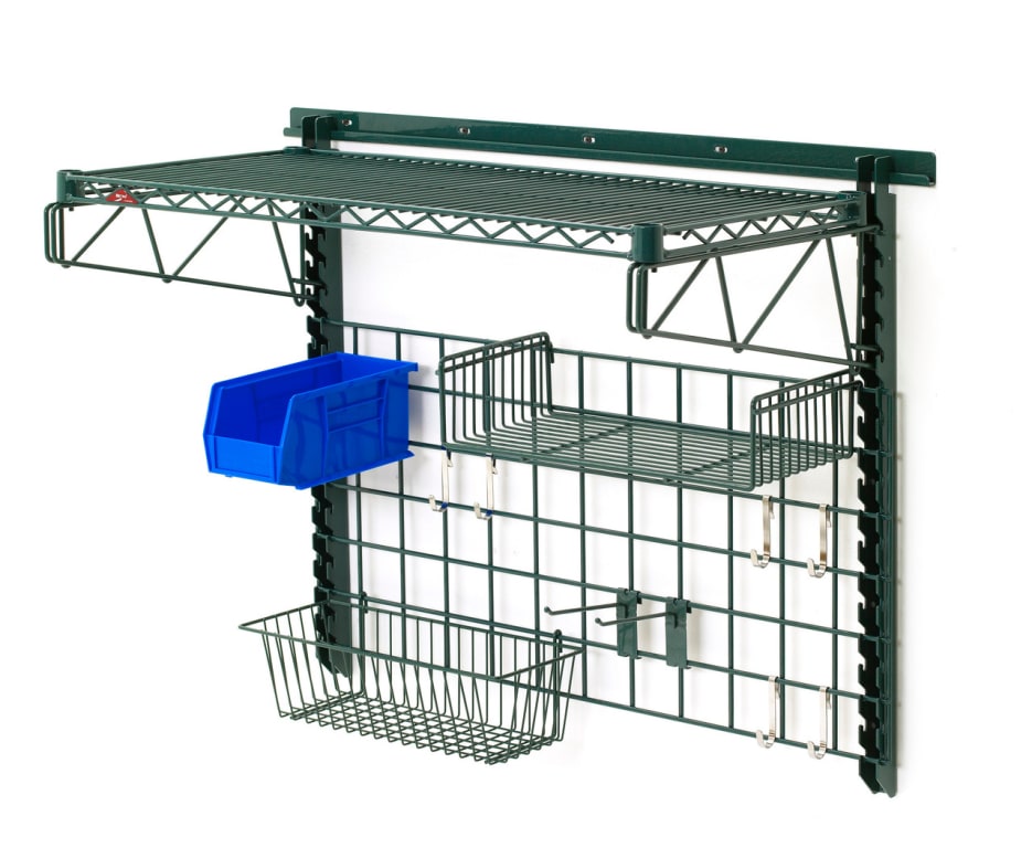 Metro Smartwall Metro SWK36-1A2-SR - SmartWall Complete Wall Shelving Prep Kit | TEquipment