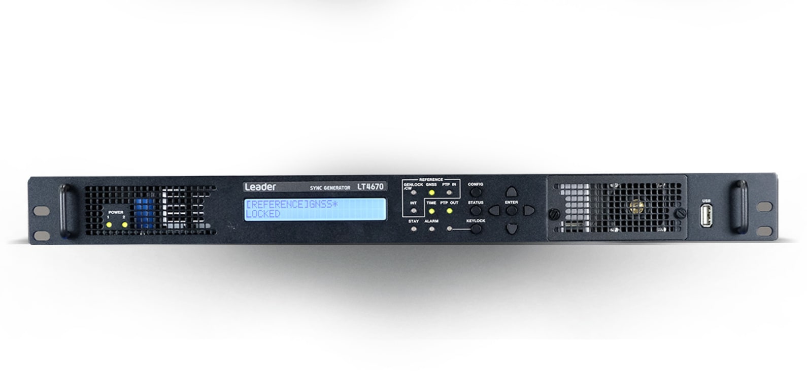 Leader LT4670 - Sync and Test Generator (1U Full Rack Size