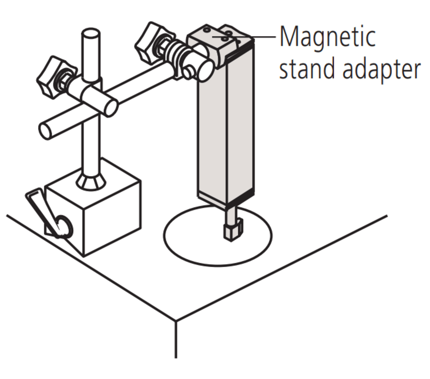 Mitutoyo 12AAA220 Stand Adapter (9.5 mm) TEquipment