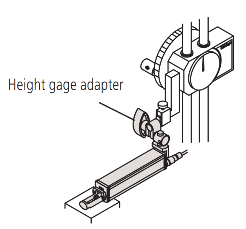 Mitutoyo 12AAA222 Height Gauge Adapter (9 x 9 mm) TEquipment