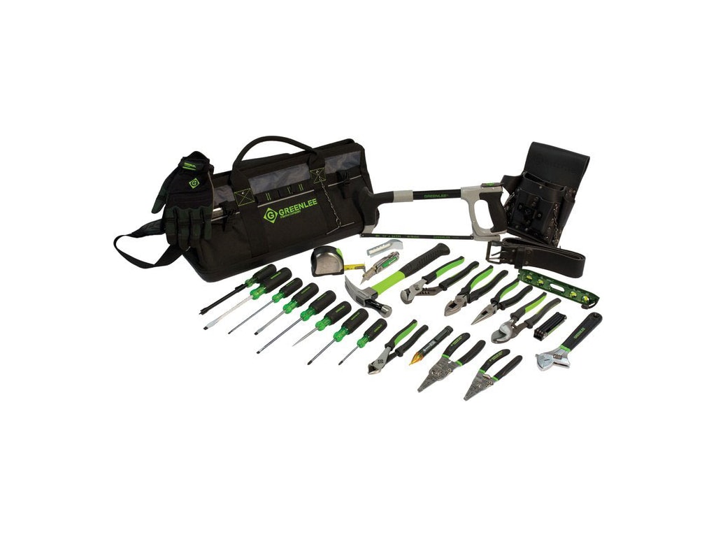 Greenlee Heavy Duty Multi-Pocket Tool Bag Kit (28Piece), 20" (0159-28MULTI) - 1