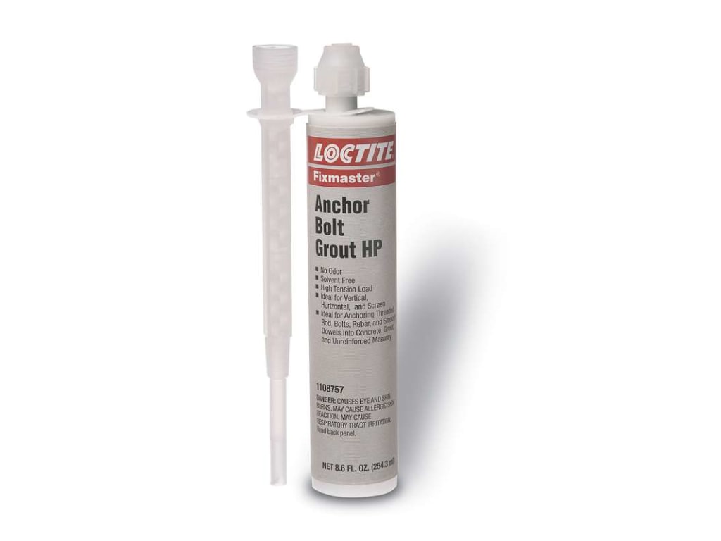 Loctite 1108757 Anchor Bolt Grout, High Performance, Twopart, 45oz