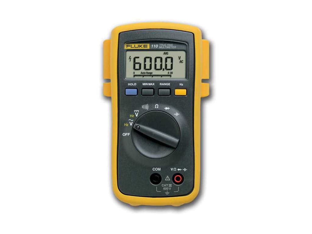 Fluke 110 Trms Digital Multimeter, No Amps (Us, Fr, Sp, Por)