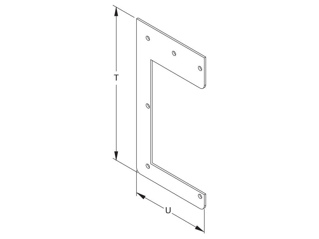 Hammond 1487DL1SS Drop Hanger, 1487L1SS Series TEquipment