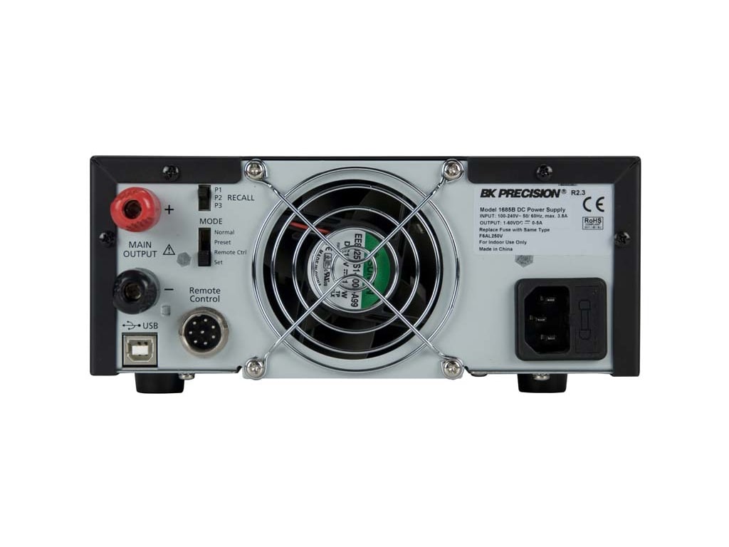 B&K Precision 1685B - Switching Bench DC Power Supply, 1-60V, 0-5A