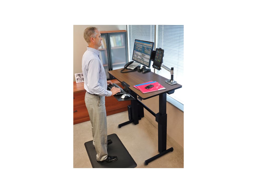 Ergotron 24 271 928 Workfit D Sit Stand Desk Birch Surface