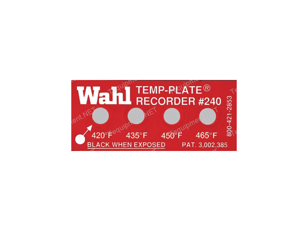 Wahl 240 420f Standard Four Position Temp Plate 420 435 450 465 F Tequipment How tall is 420 cm in feet and inches? tequipment