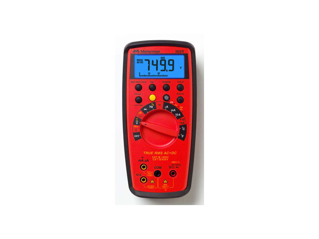 Wavetek Meterman PM2 38XR DMM, Data logging Software w/Pomona Deluxe Test lead kit TEquipment