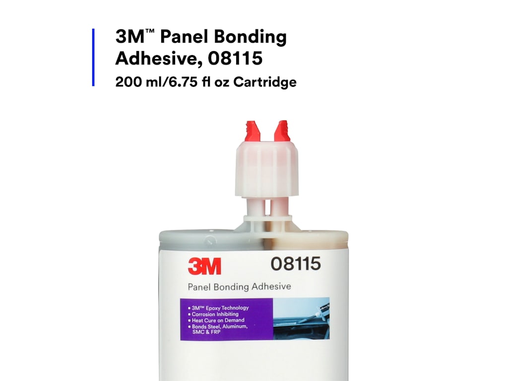 3M 7000000610 - Panel Bonding Adhesive 08115, 200ml Cartridge | TEquipment