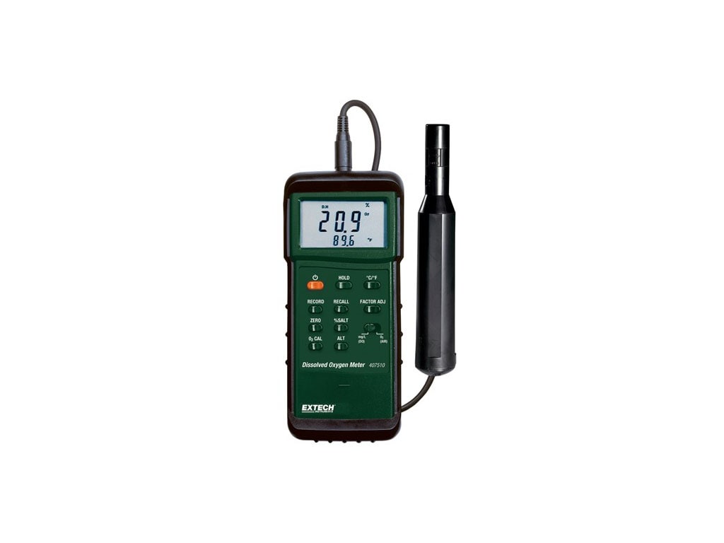Extech 407510 Dissolved Oxygen Meters / Fluoride Style (Dissolved