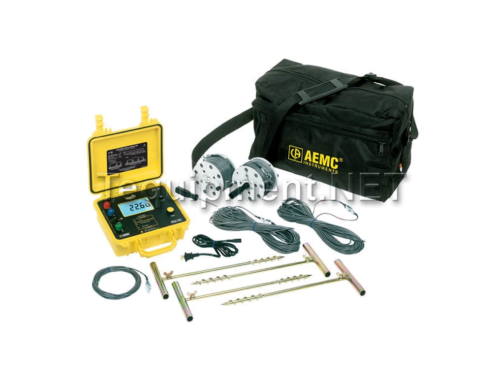 AEMC 4620 Ground Resistance Tester Tester 4-Point Digital Battery Powered 