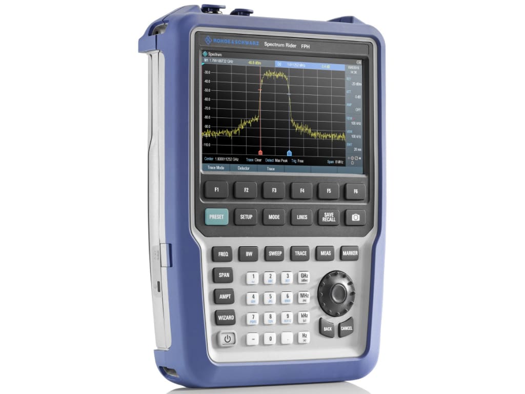 Rohde And Schwarz FPH 26 Spectrum Rider 5 KHz To 26 5 GHz Handheld Rohde And Schwarz FPH 26 Spectrum Rider 5 KHz To 26 5 GHz Handheld