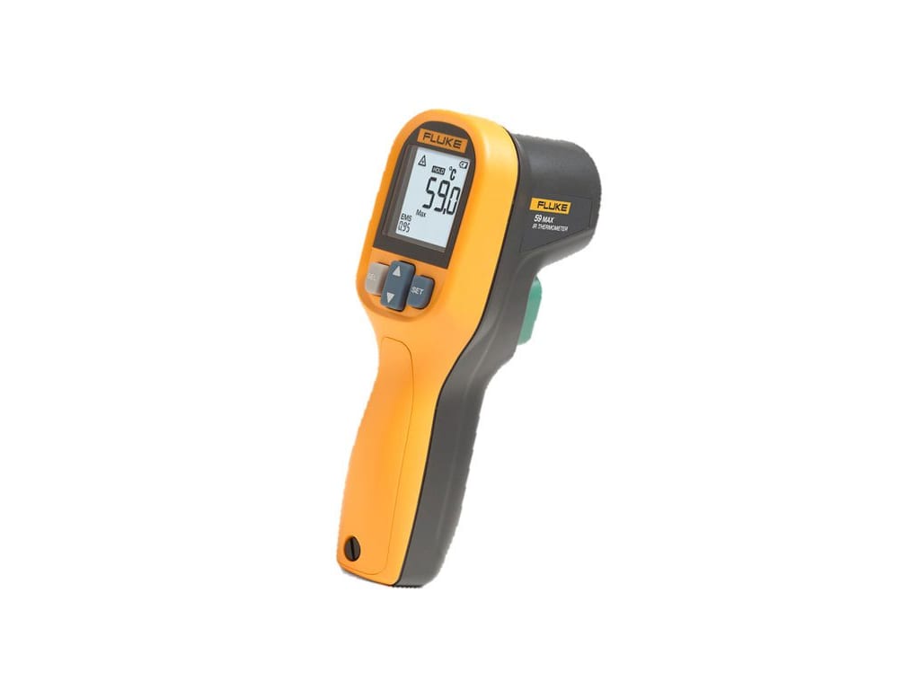 Fluke 59 Max+ Digital Infrared Thermometer (Battery Included)