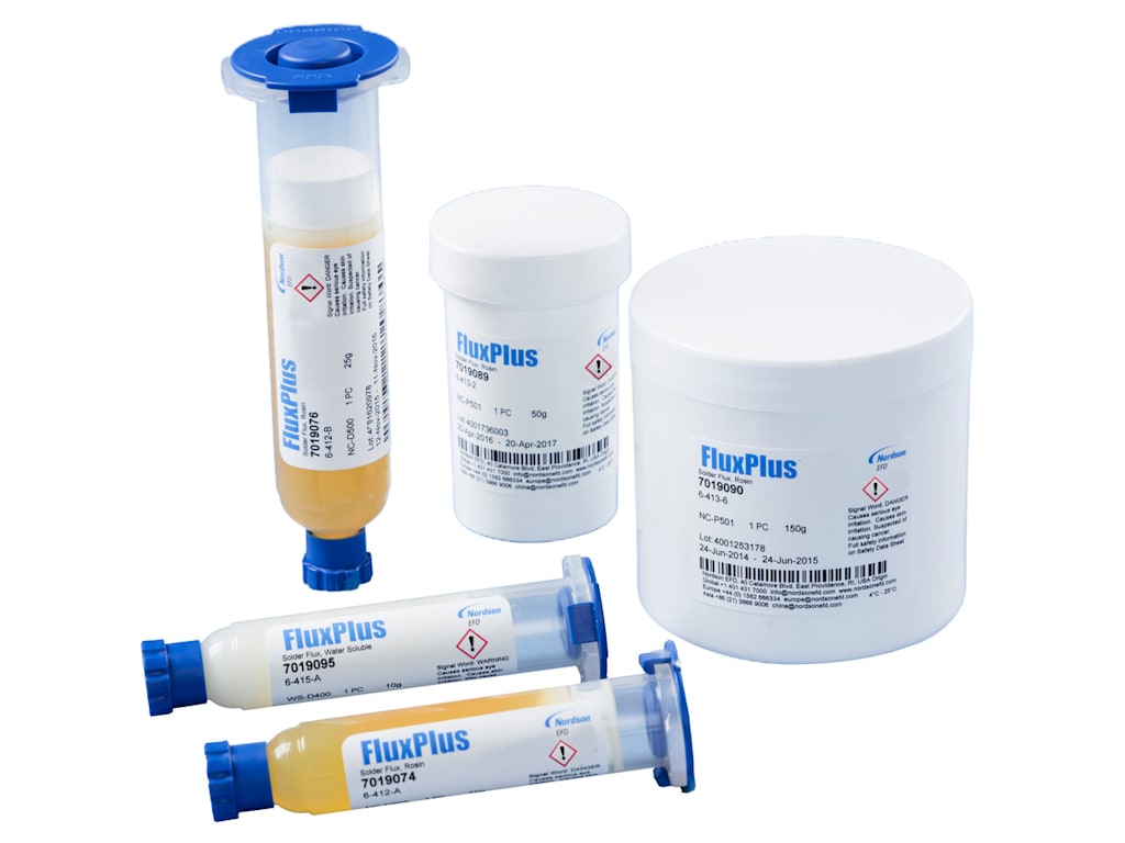 Nordson EFD 7019074 Flux Paste, No-Clean, FluxPlus 6-412-A, 10cc