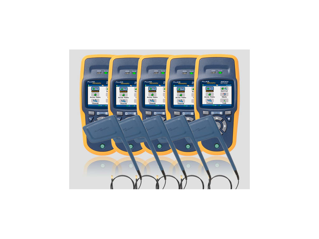NetScout AIRCHECK-5PK AIRCHECK 5 PACK: 5 AirChecks and 5 Directional ...