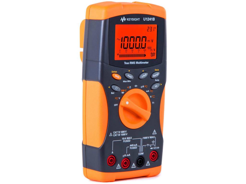 Agilent U1241B True RMS 10000 Count Handheld DMM TEquipment