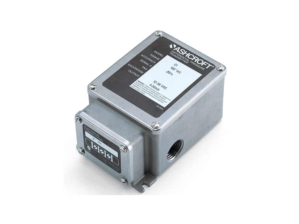 Ashcroft IXLdp Low Differential Pressure Transmitter Configure Model