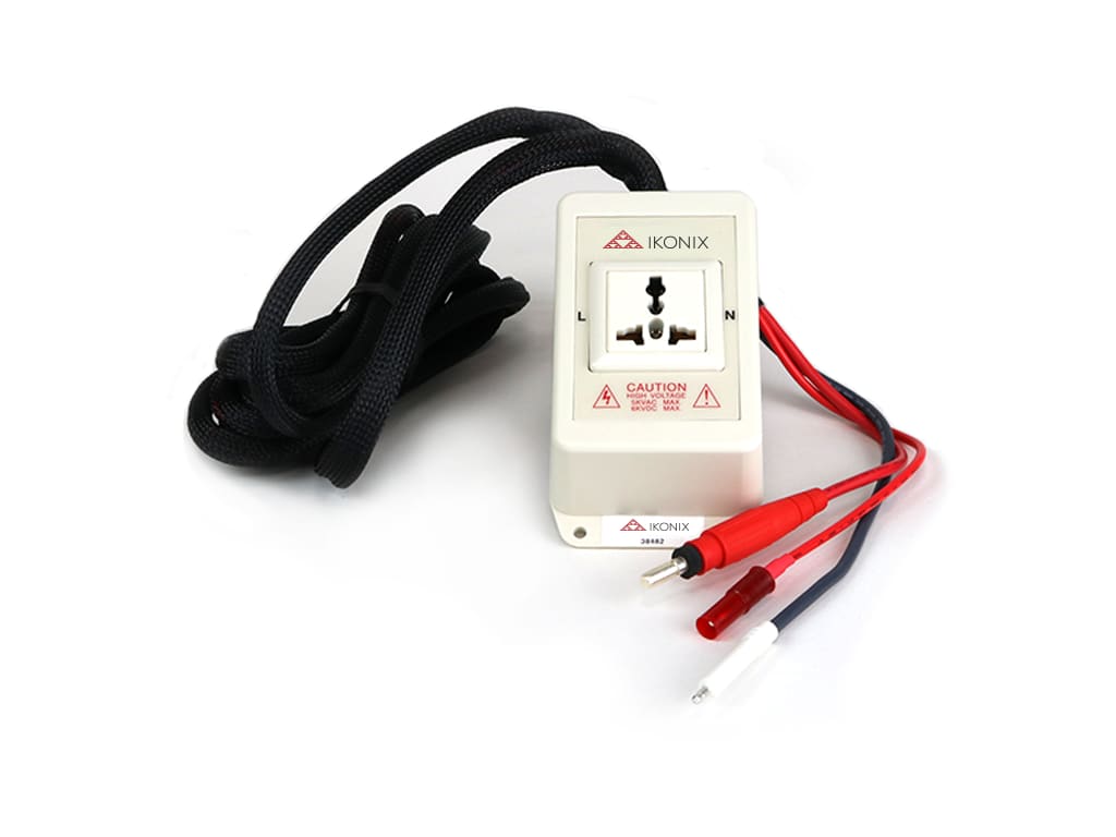 Associated Research 38482 - Receptacle Adapter Box, Universal US, 10ft Cable Length Associated Research 38482 - Receptacle Adapter Box, Universal US, 10ft Cable Length