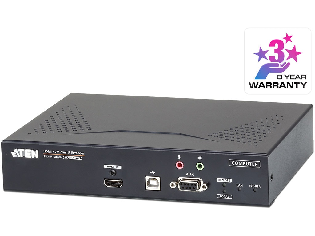 Aten Ke8950 4k Kvm Over Ip Extender Hdmi Single Display Avacab