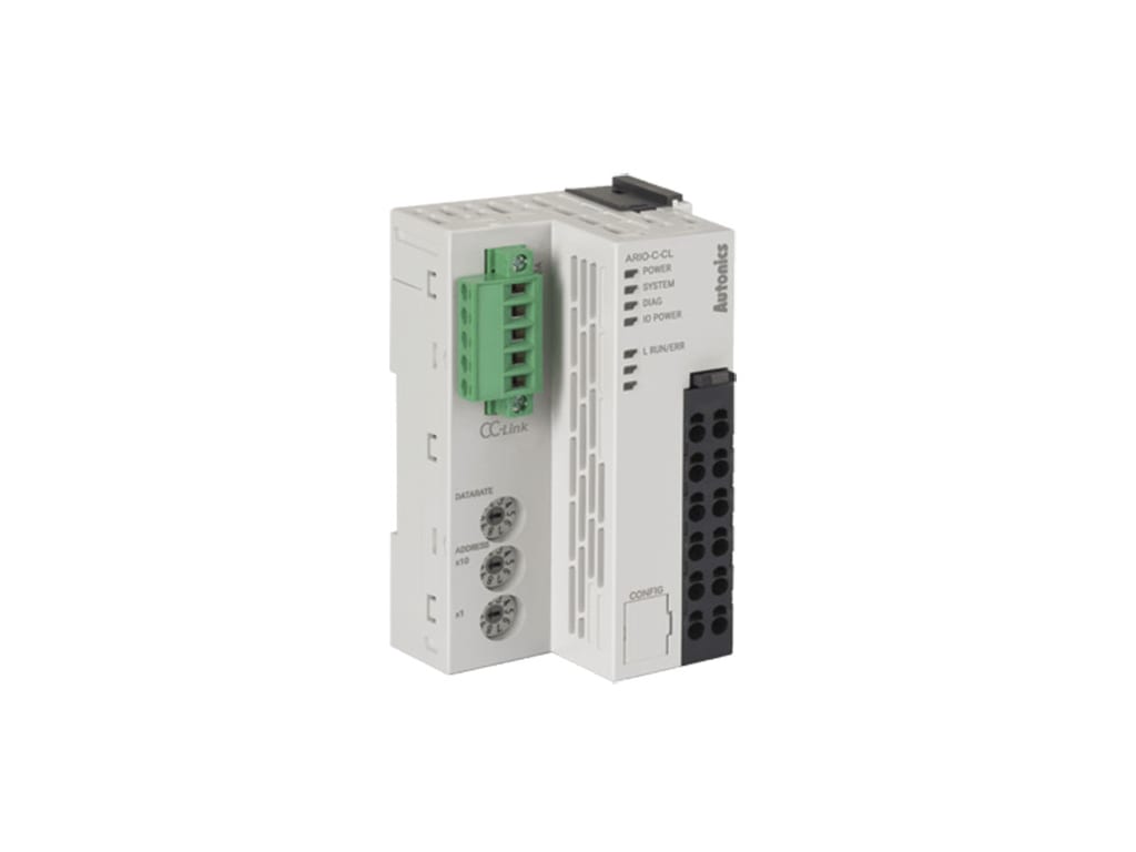 Autonics ARIO-C-CL Slim Remote I/O, Coupler, CC-Link, 24VDC, Max.32 ...