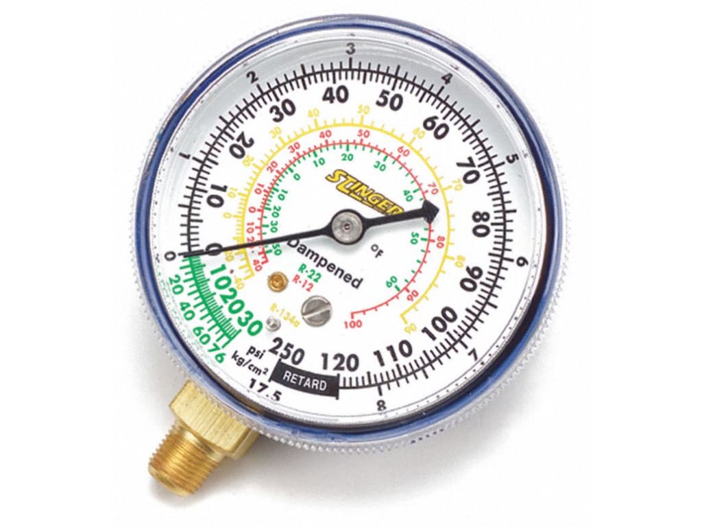 Bacharach 2002-0420 MSG420 Refrigerant Gauge Red Bacharach 2002-0420 MSG420 Refrigerant Gauge Red