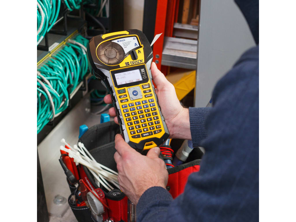 Brady M210KIT M210 Handheld Label Maker with Accessory Kit TEquipment