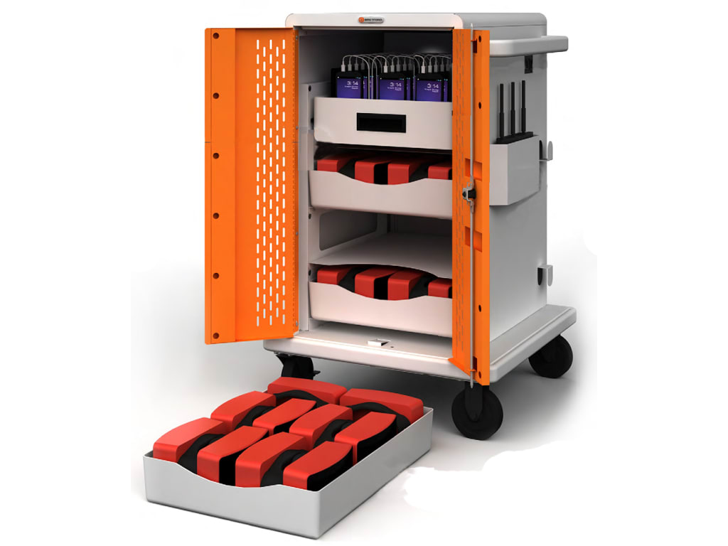 Bretford LVR3X-G2 - 36-Unit Lenovo Virtual Reality Cart | Touchboards