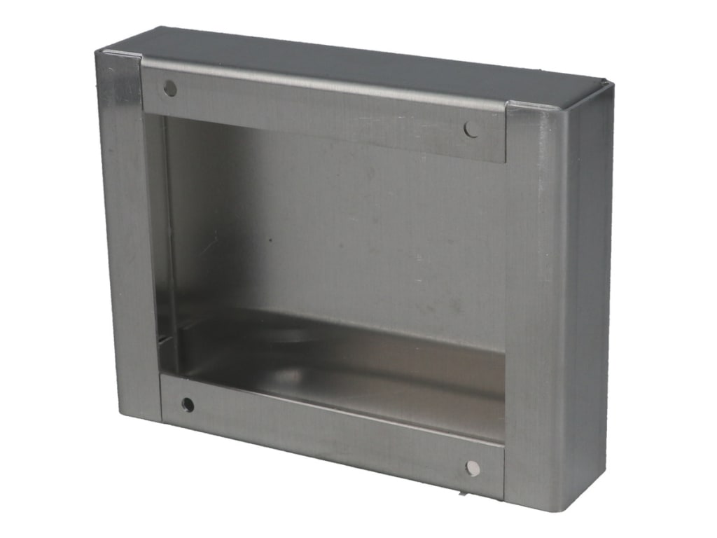 Bud Industries AC-433 - Telaio/Chassis In Alluminio, 43.2x15.2x7.6 Cm, Finitura Naturale, Per Progetti Elettronici