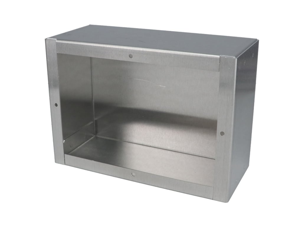 Bud Industries AC-419 Telaio In Alluminio - 43,2x33x5,1 Cm, Finitura Naturale, Per Progetti Elettronici E Hobby, Scatola Open End