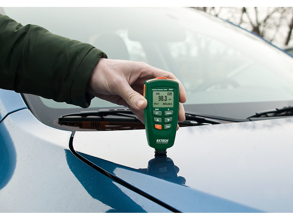 Extech CG204 Coating Thickness Tester | TEquipment