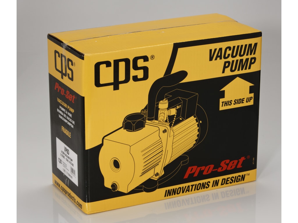 CPS VP6D - Pro-Set Premium Series Vacuum Pump, 6 CFM