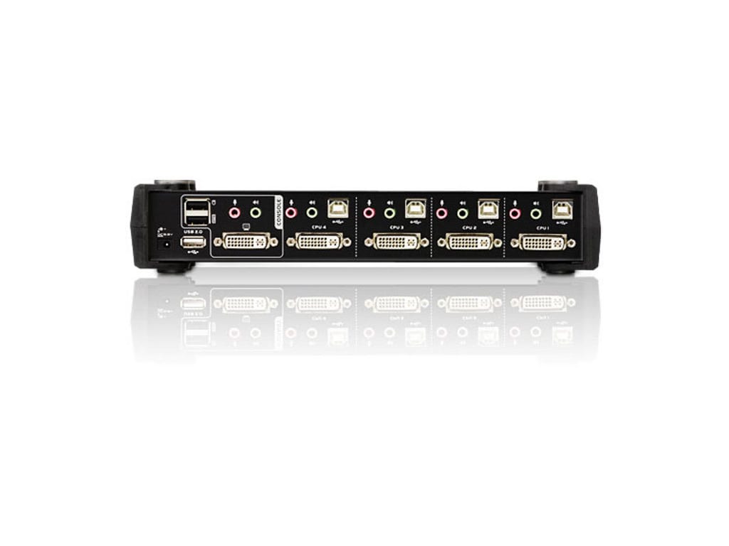Aten CS1764A 4-Port USB DVI/Audio KVMP Switch | Touchboards